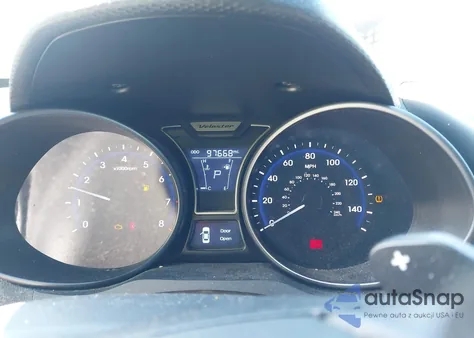 2014 Hyundai Veloster Turbo W/Black from USA, damaged, VIN KMHTC6AE7EU210334